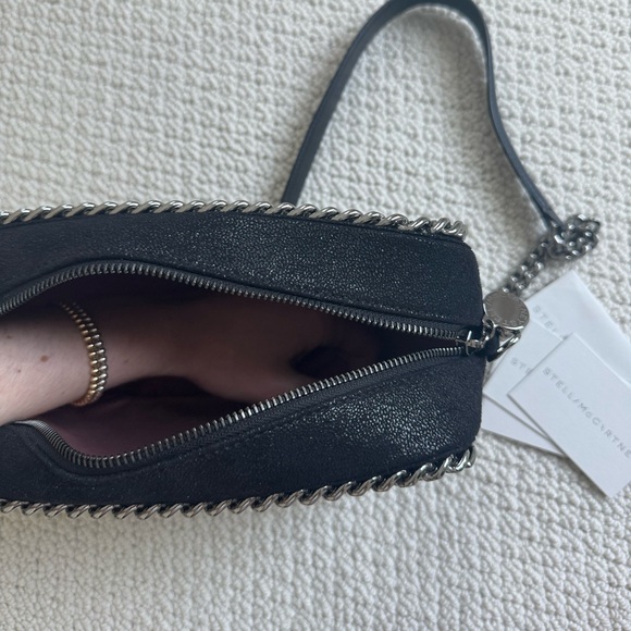 Stella McCartney black camera bag crossbody or shoulder bag - Picture 7 of 16